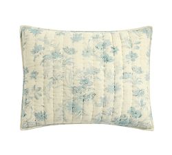 Floral Cloud Reversible Quilted Sham