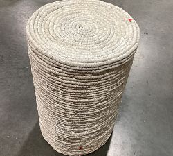 Open Box: Coil Hamper, Single  - Whitewash
