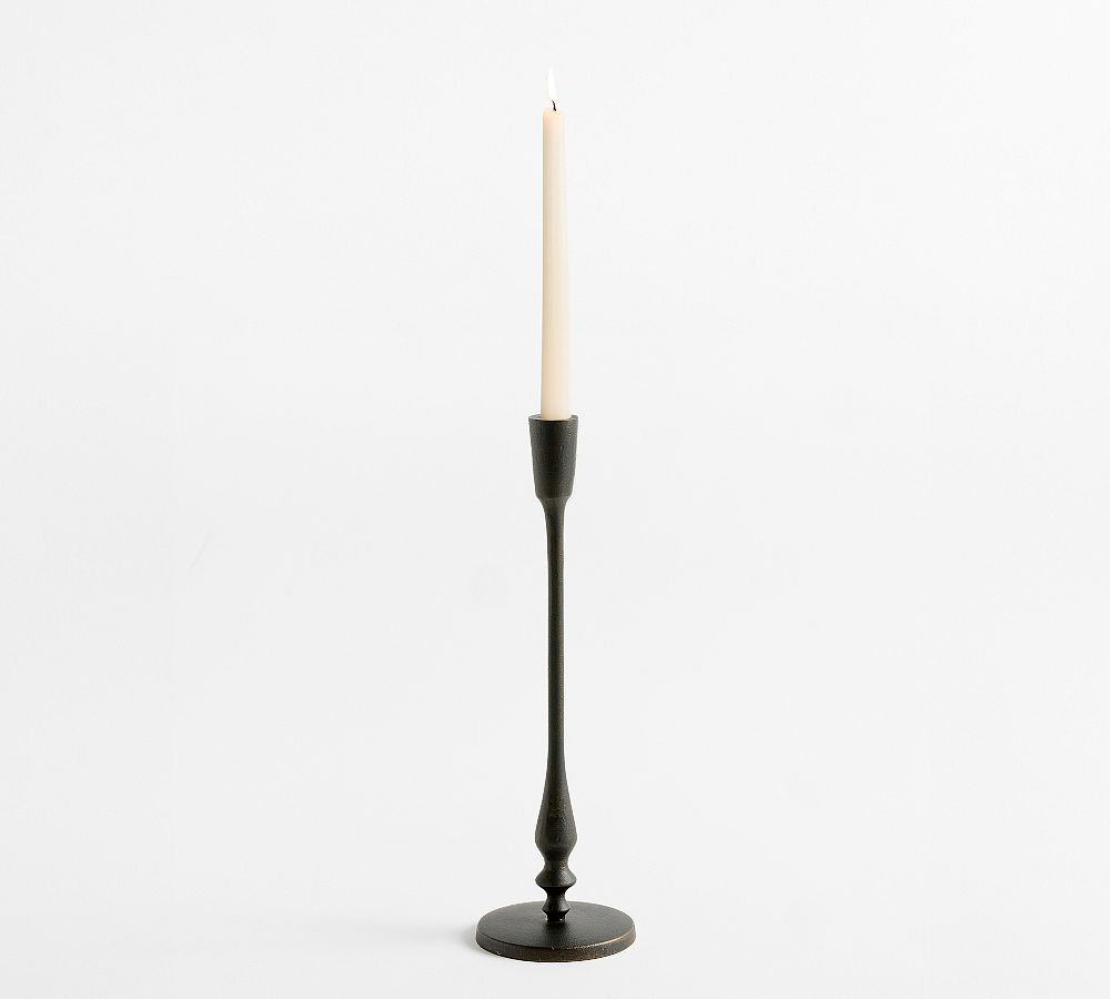 Edgewood Candle Holder - Bronze, 14"
