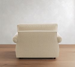 Pearce Roll Arm Deep Seat Chair and a Half