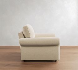 Pearce Roll Arm Deep Seat Chair and a Half