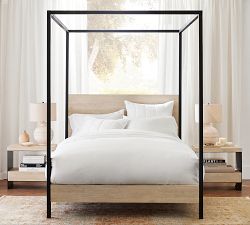 Cayman Metal Canopy Bed