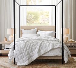 Cayman Metal Canopy Bed