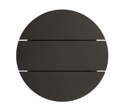 Lanay Metal Round Outdoor End Table (22")