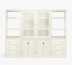 Logan Glass Cabinet Suite (96&quot;-144&quot;)