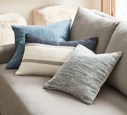 Theo Striped Lumbar Pillow Cover