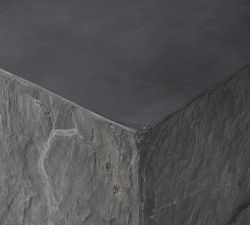 Denali Square Concrete End Table (17")