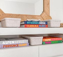 Felt Sculpted Bins with Lids