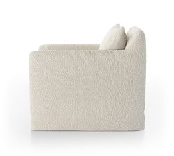 Gloria Upholstered Swivel Outdoor Lounge Chair