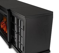 Lowe Electric Fireplace Media Cabinet