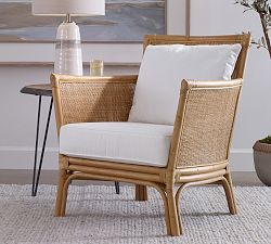 Charlotte Rattan Chair