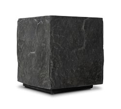 Denali Square Concrete End Table (17")