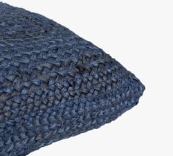 Hand Braided Jute Floor Cushion