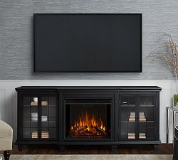 Lowe Electric Fireplace Media Cabinet