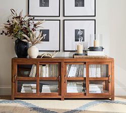 Menlo Reclaimed Teak Console Table (73&quot;)