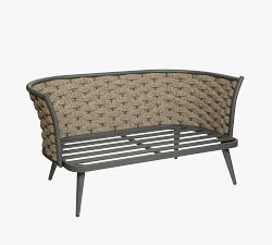 Jones Woven Outdoor Loveseat (56")