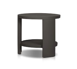 Lanay Metal Round Outdoor End Table (22")