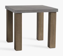 Abbott Concrete &amp; Acacia Outdoor Counter Height Table (40")