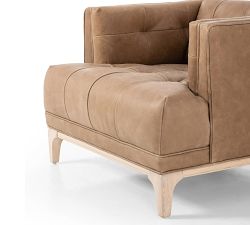 Apollo Tufted Leather Chair