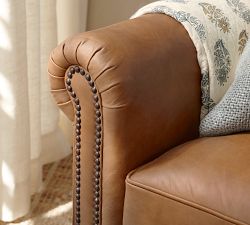 Harrington Leather Swivel Chair