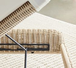 Tulum Wicker Stackable Outdoor Single Chaise Lounge