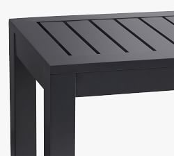 Indio Metal Outdoor Dining Bench (49")