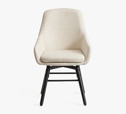 Oakville Upholstered Swivel Desk Chair