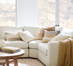 Reed Striped Lumbar Pillow