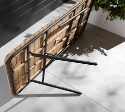Tulum Acacia Folding Outdoor Dining Table (71")