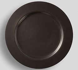 Bleecker Metal Charger Plate