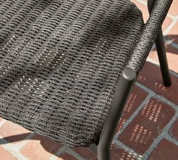 Elmore Metal &amp; Rope Outdoor Dining Chair