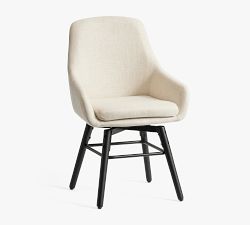 Oakville Upholstered Swivel Desk Chair