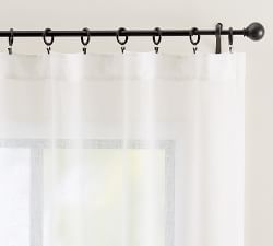 Open Box: Emery Linen Sheer Curtain
