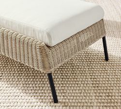 Tulum Wicker Stackable Outdoor Single Chaise Lounge