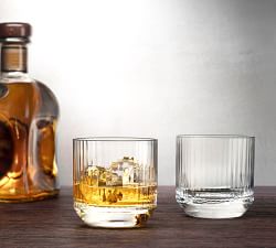 Big Top Crystal Drinking Glasses - Set of 4