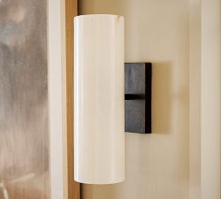 Frances Alabaster Tube Sconce (13&quot;)