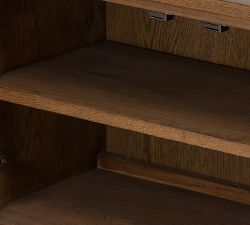 Genoa Etagere Bookcase with Doors