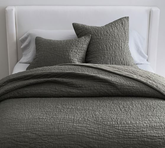 Belgian Flax Linen Handcrafted Quilt