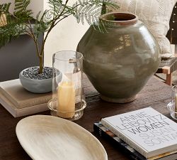 Faux Potted Grey Fern