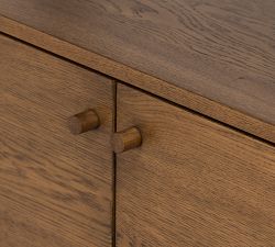 Genoa Etagere Bookcase with Doors