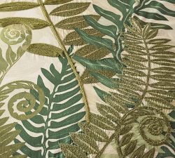 Fern Embroidered Duvet Cover