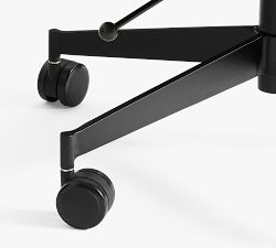 Irving Leather Swivel Desk Chair