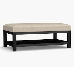 Pottery Barn Jake Ottoman - Thumbnail 3