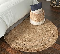 Kalev Jute Round Rug