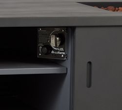 Vinny Rectangular Propane Fire Table with Conversion Kit (60")