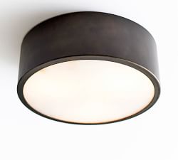 Windham Alabaster Flush Mount (15")