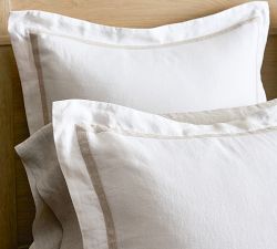 Belgian Flax Linen Frame Duvet Cover