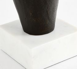 Bronze Sculpted Objects - Set of 2