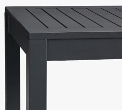 Indio Metal Rectangular Outdoor Bar Height Table (50")