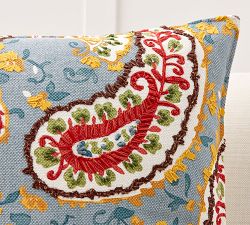 Luana Embroidered Pillow Cover